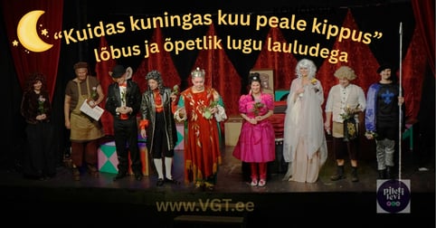 Kuidas kuningas kuu peale kippus