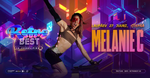 Retrobesti juubelil esineb vürtsitüdruk Melanie C Spice Girlsist