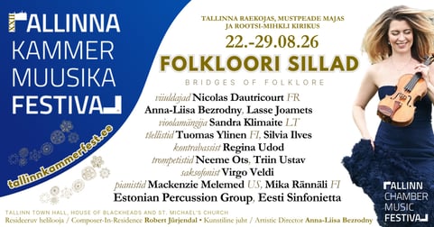 XXII Tallinna Kammermuusika Festivali pass