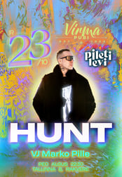 HUNT LIVE VIRMA PUBIS / Virma Pubi kontserdid