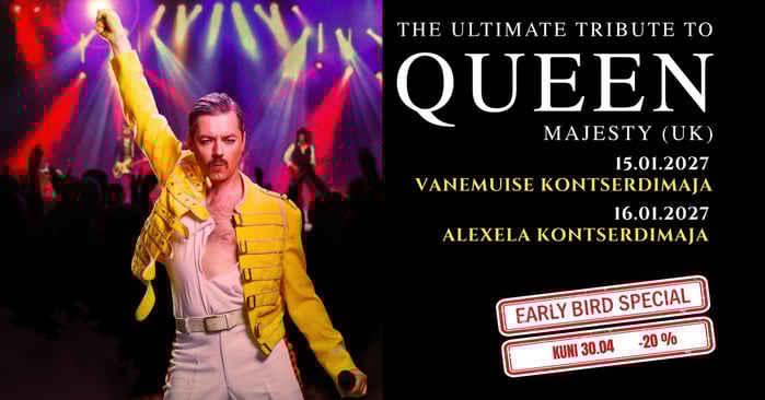 The Ultimate Tribute to Queen - Majesty / Early Bird Special до 30.04 билеты -20%