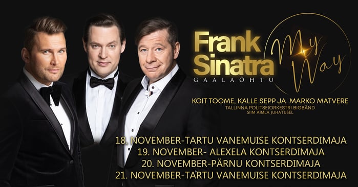 Frank Sinatra gaalaõhtud 'My Way'