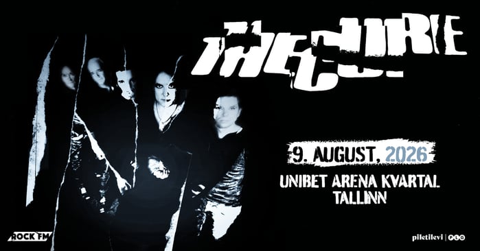 The Cure to play in Estonia for the first time!