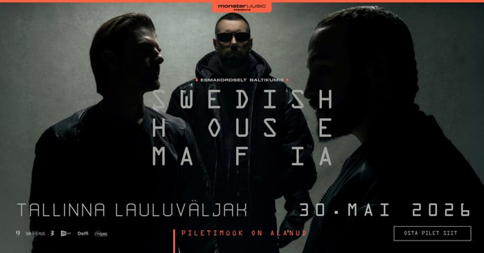 Swedish House Mafia set to perform in Estonia next spring with their only concert in the Baltics