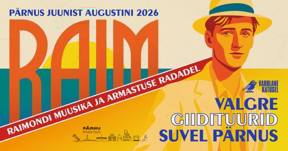 GIIDITUURID meistergiidiga: Raimond Valgre Pärnu - muusika ja armastuse radadel