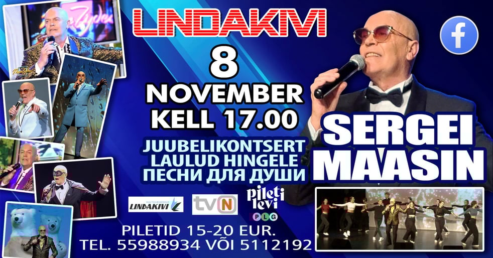 Sergei Maasini juubelikontsert ''Laulud hingele''