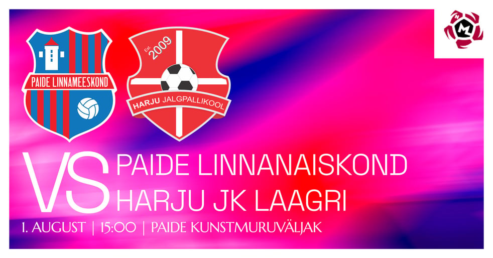 Naiste Meistriliiga 12. voor / Paide Linnanaiskond vs Harju JK Laagri (N)