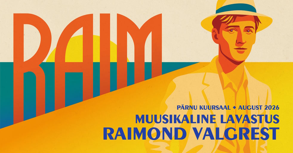 UUS! „RAIM“ - Muusikaline suvelavastus Raimond Valgrest / nüüd müügil
