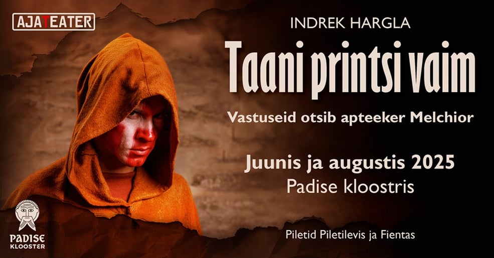 Indrek Hargla ajalooline kriminaalpõnevik ''Taani printsi vaim''