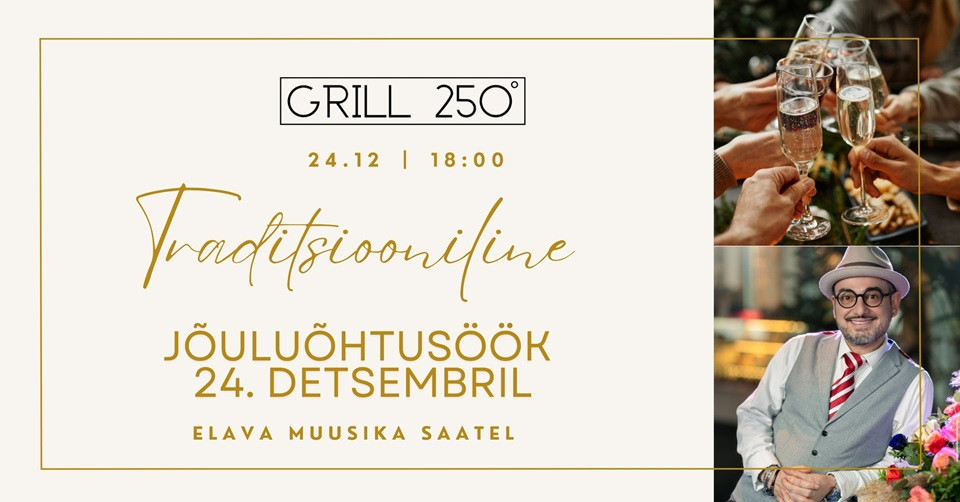 Jõuluõhtusöök koos elava muusikaga