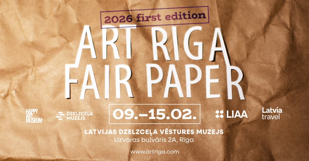Art Riga Fair Paper 2026. Starptautiskās mākslas izstādes atklāšana