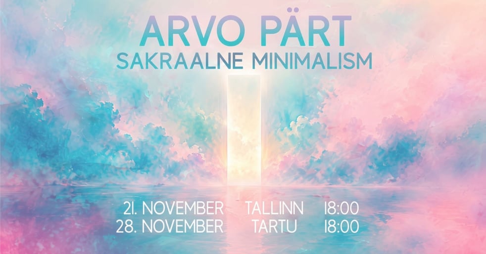Arvo Pärt. Sakraalne minimalism. Tallinna Jaani kirik