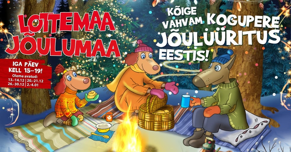 Lottemaa JÕULUMAA 2025 / Rongipilet