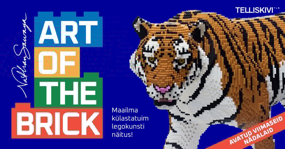 Art Of The Brick - LEGO®kunsti näitus / Time Slot ehk Kindla sisenemisajaga pilet