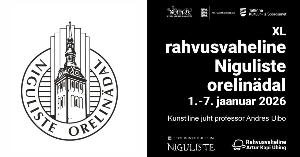 XL rahvusvahelise Niguliste orelinädala kontsert J.S. Bach ''Muusikaline ohver''
