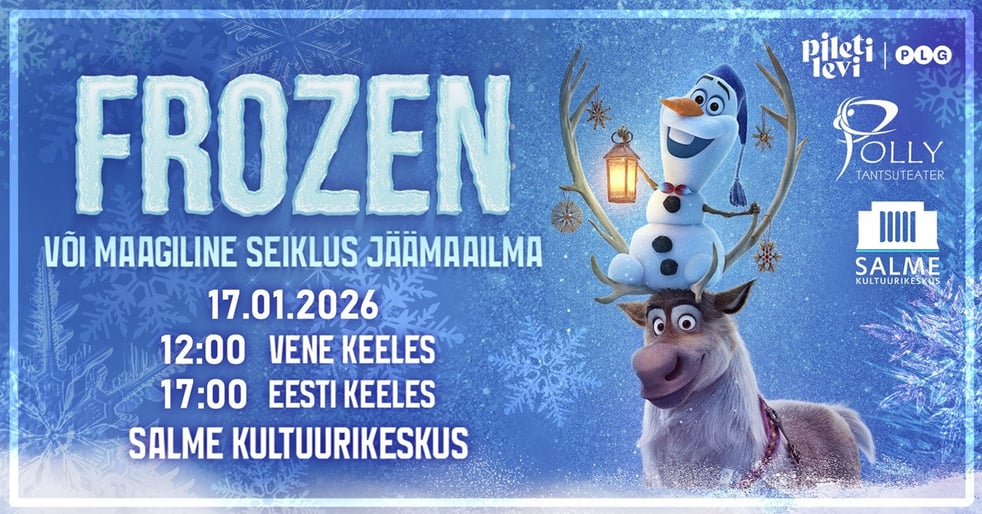 FROZEN või maagiline seiklus jäämaailma. VENE KEELES