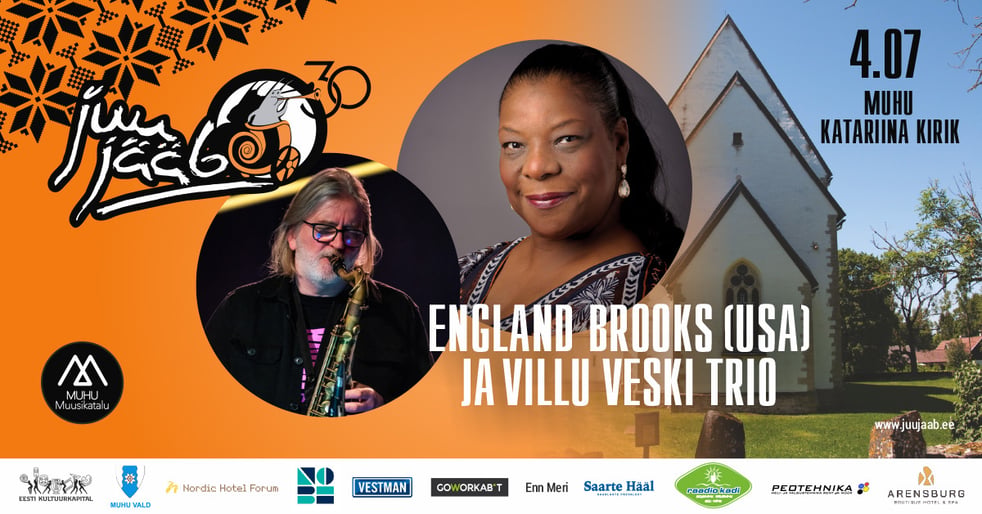 England Brooks (USA) & Villu Veski trio / XXX Muhu Tulevikumuusika Juubelifestival ''Juu Jääb 2026''