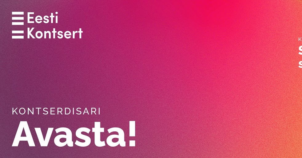 AVASTA! Eesti Kontserdi sarjapilet