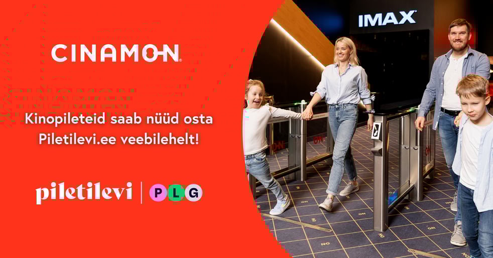 CINAMON T1 IMAX, Tallinn kinoseansid / nüüd müügil!