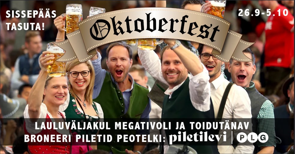 Oktoberfest Tallinna Lauluväljakul / SAKSA PÄEV