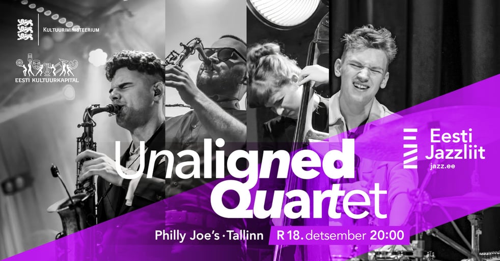 Jazzliit ja Philly Joes LIVE | Unaligned Quartet