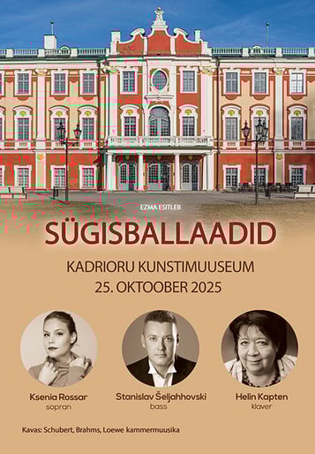 Sügisballaadid - vokaalmuusika kontsert