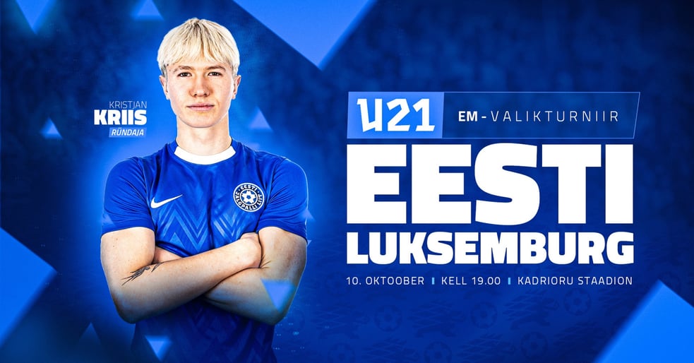 EESTI - LUKSEMBURG / U21 EM-valikmäng