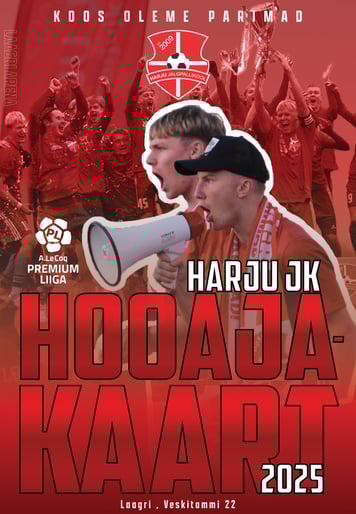 Harju Jalgpallikooli hooajakaart