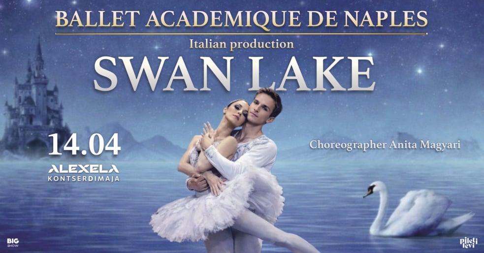Jääb ära: 14.04.2026 'SWAN LAKE' Ballet Académique de Naples