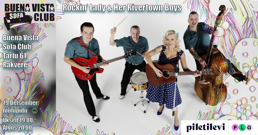 Rockin' Lady & Her Rivertown Boys - Jõulupidu