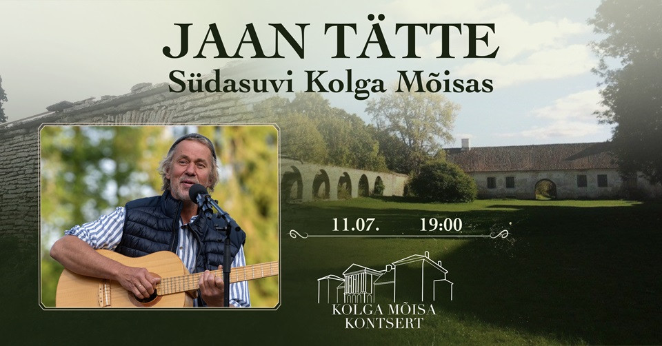 Jaan Tätte ''Südasuvi Kolga mõisas''