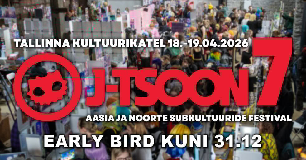 J-Tsoon 7 / Noorte- ja Aasia subkultuuride festival / 2-päeva pass