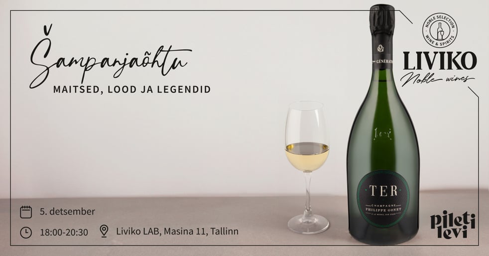 Šampanjaõhtu - maitsed, lood ja legendid