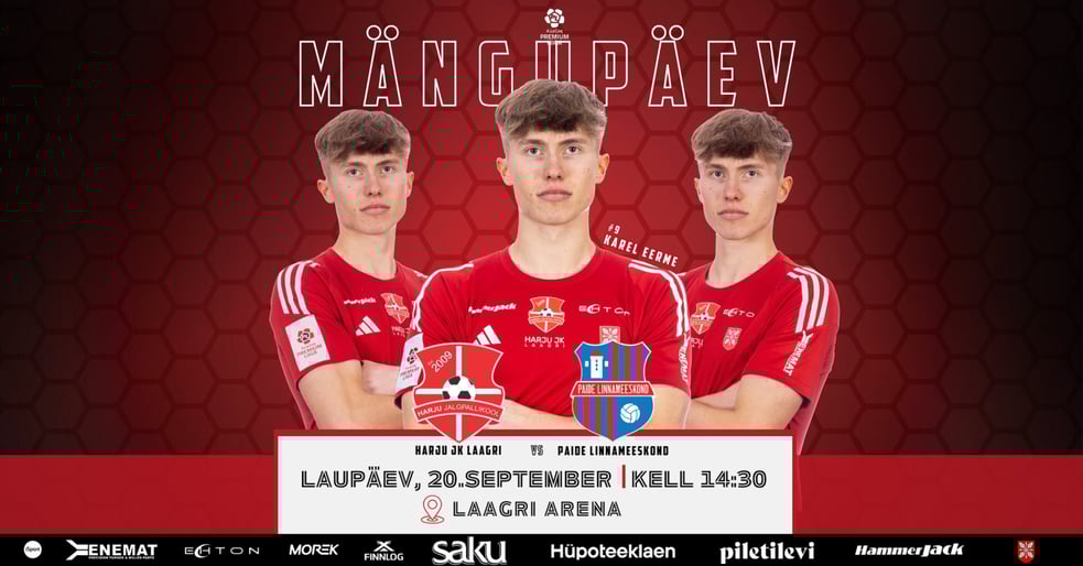 Harju JK Laagri vs Paide Linnameeskond