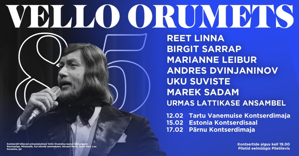 Vello Orumets 85