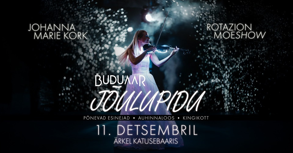 Buduaari jõulupidu Ärkel katusebaaris