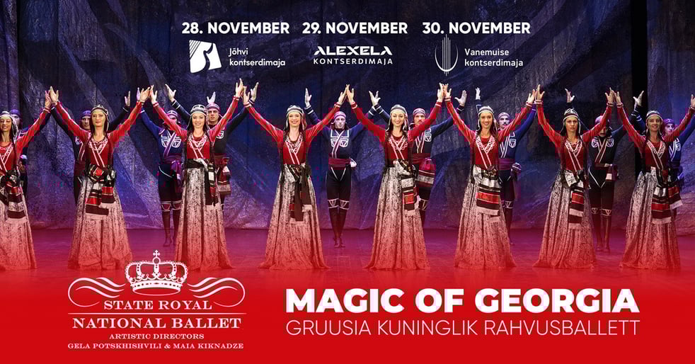 «Волшебная Грузия» приезжает в Эстонию