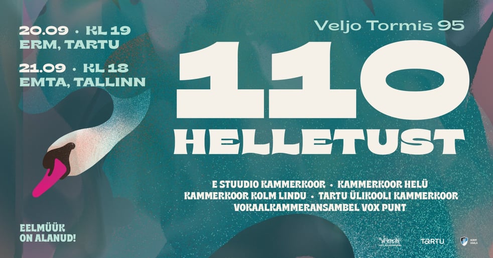 Veljo Tormis 95 / 110 helletust