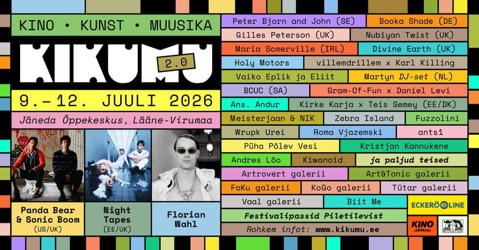 KIKUMU 2026 / 1-päeva Pass / 1 Day Pass - Pühapäev 12.07