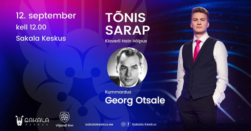 Tõnis Sarap ''Kummardus Georg Otsale''