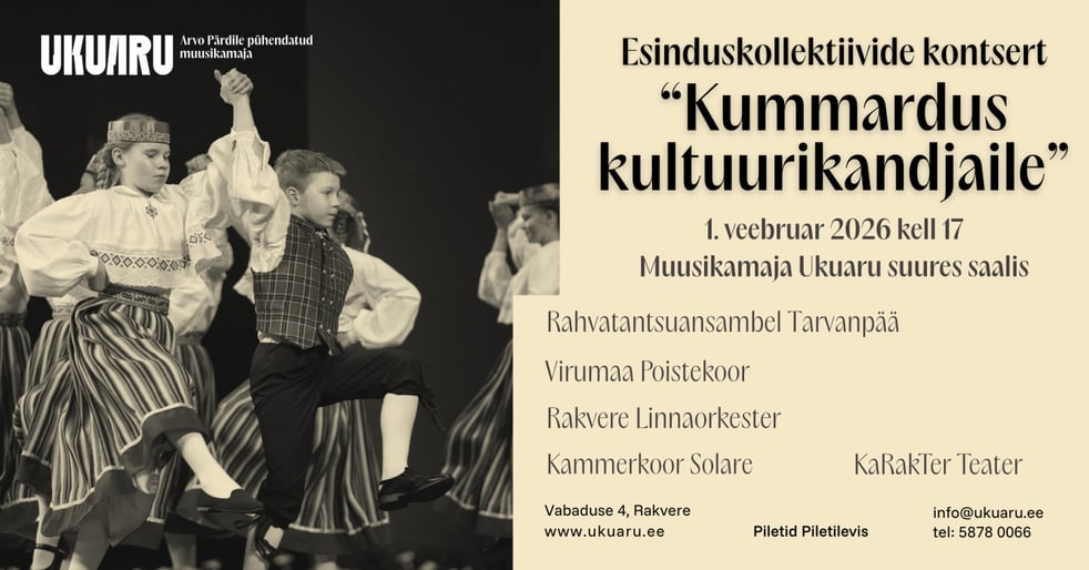 Esinduskollektiivide kontsert ''Kummardus kultuurikandjaile''