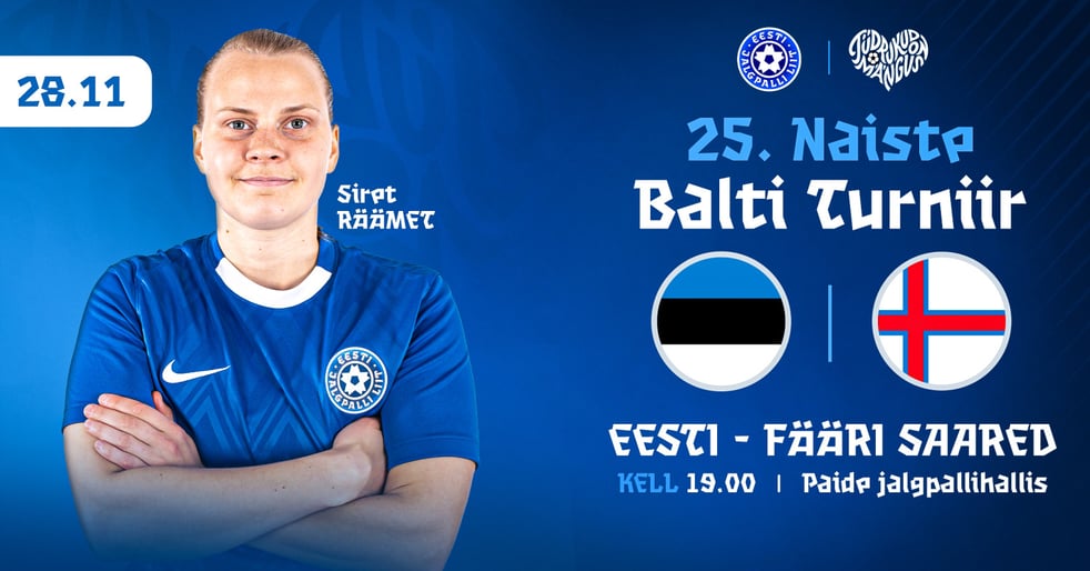Naiste Balti turniir 2026 | EESTI - FÄÄRI SAARED