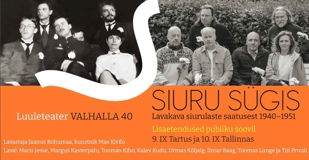 Siuru sügis. Kirjanduslooline lavakava