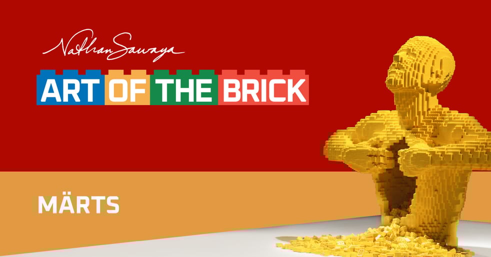 Art Of The Brick - LEGO®kunsti näitus / Flexible ehk Paindlik pilet / Märts / March