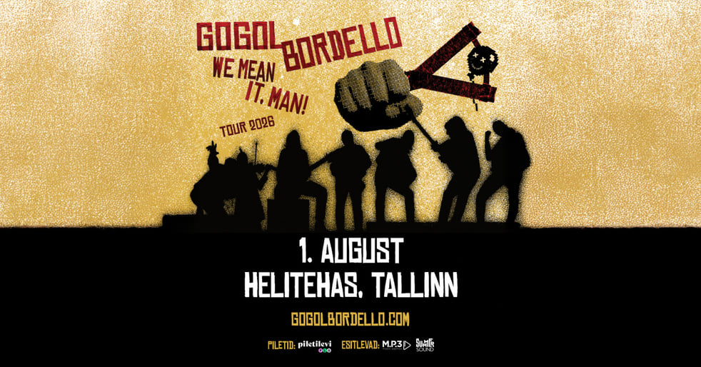 Gogol Bordello saabub järgmisel suvel taaskord Eestisse!