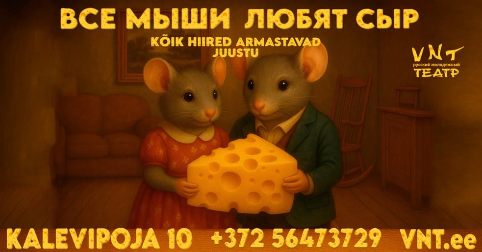 Kõik hiired armastavad juustu / Все мыши любят сыр