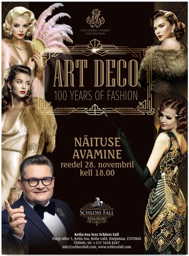 Art Deco. 100 years of fashion. Näituse avamine