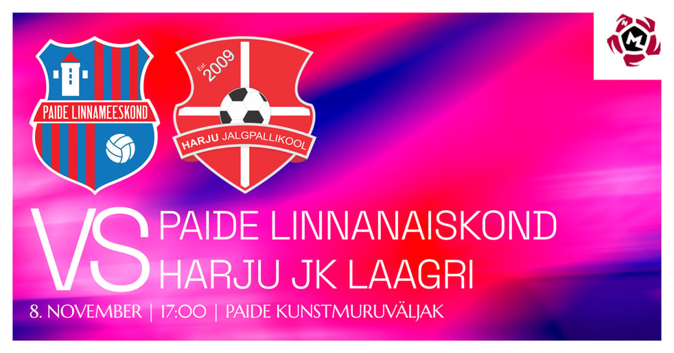 Naiste Meistriliiga 25. voor | Paide Linnanaiskond vs Harju JK Laagri (N)