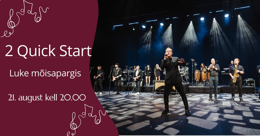 Luke mõisa suvekontserdid 2025 / 2 Quick Start Luke mõisapargis