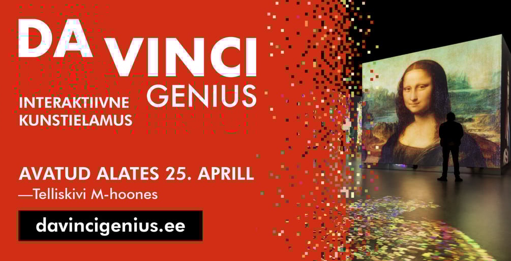 Da Vinci Genius / Flexible ehk Paindlik pilet / Juuli / July